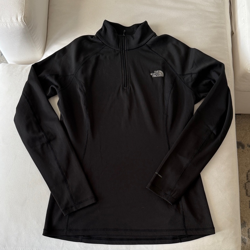 The North Face Black Quarter-Zip Pullover